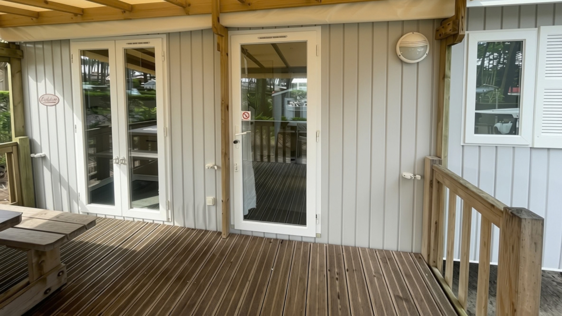 Mobil-home Trigano EVO 20 de segunda mano en venta para inversión en alquiler en un camping