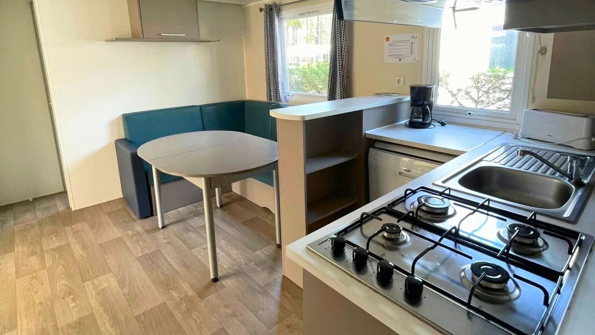 Mobil-home Trigano EVO 40 d’occasion à vendre pour investissement locatif en camping