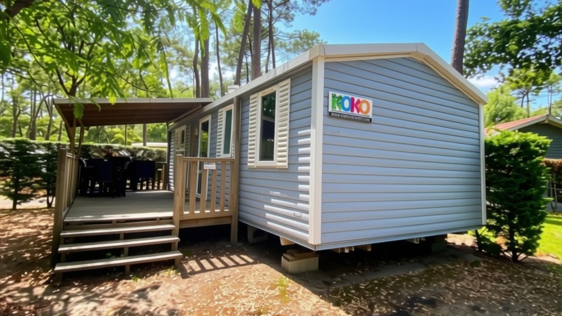 Achat mobil-home IRM Riviera 3 à prix déstockage pour hébergement professionnel
